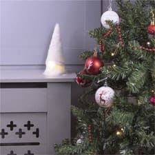 Image of Christmas Gonk LED Decoration Nordic Santa Light Up Ornament Xmas Décor - Bjorn