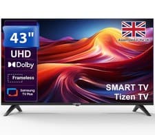 Image of VISPERA 43” Direct LED 4K HDR Smart Tizen OS TV- TI43ULTRA (Dolby Audio)