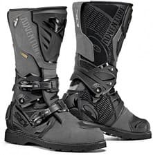 Image of Sidi Adventure 2 - 40 Offroad Enduro Motorcycle Boots With GoreTex Gray-Black