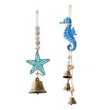 Image of Sea Wind Chime Hanging Ornament Craft Pendant Simple Windchime Wind Garden