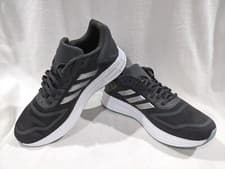 Image of adidas Men's Duramo 10 Black/Grey/Silver/Red Sneakers - Size 9 NWOB GW8346