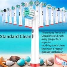 Image of π β
β
β
Electric Toothbrush Heads Compatible With Oral B Braun Models β
β
β
