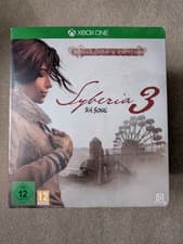 Image of Syberia 3 B.H Sokal Collectors Edition New & Sealed Xbox One Microsoft Very Rare