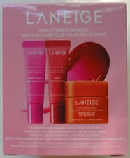 Image of LANEIGE GIFT SET LIP SLEEPING MASK PEACH ICED TEA GLOWY BALM SWEET CANDY & BERRY