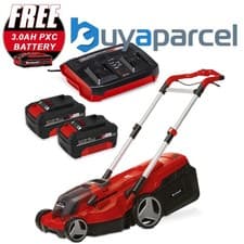 Image of Einhell RASARRO 36/38 Power X-Change Lawnmower 2x 18V / 36V 2 x 4Ah Twin Charger