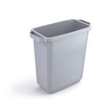 Image of Durable 60L Waste Bin Grey | Rectangular Recycling Bin | Food Bin | DURABIN
