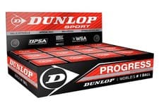 Image of Dunlop Progress Red Dot Squash Balls 12 Pack