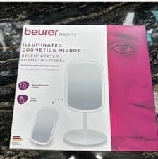 Image of Beurer Bs 47 beauty Illuminated make up mirror white led
