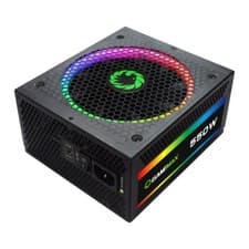 Image of GameMax 550W RGB Power Supply Unit– Fully Modular, 80+ Bronze, LED Lighting