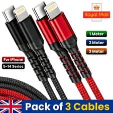 Image of Type C to iPhone PD Fast Charger Cable Wire For iPhone 14 13 12 11 Pro Max XR X