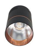Image of Surface Mounted Downlight Ceilingcopper Matt Black 10W