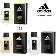 Image of Adidas 2 x 100ml EDT Spray Pure Game, Victory League, Dynamic Pulse AFTERSHAVE