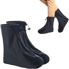 Image of NEW Cycling Motorcycle Bike Rain Overshoe Boot Shoes Cover Waterproof Reusable