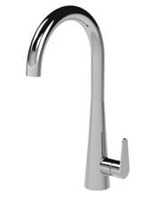 Image of Kitchen Mono Mixer Tap, 398mm - Balterley - Choose Handle Type and Colour
