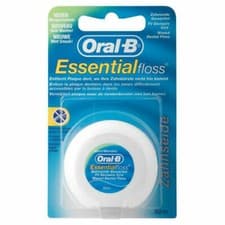 Image of Oral-b Essential Dental Floss Original Waxed Mint Shred Resistant 50m Oral B