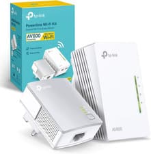 Image of Tp-Link TL-WPA4220 KIT AV600 Powerline Adapter Wifi Extender Kit, Wi-Fi Booster/