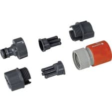 Image of GARDENA 05316-20 Hose Sprinkler Connector Set Easy Mount Complete Kit