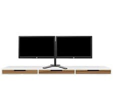 Image of Dual Set - HP EliteDisplay E232 23'' 1080p LED Monitor VGA HDMI DISPLAY -GRADE B