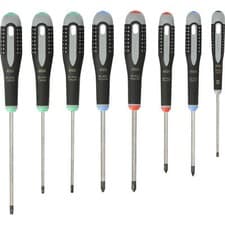 Image of Bahco 8 Piece BE-9872 Ergo Screwdriver Set