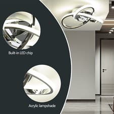 Image of Modern LED Ceiling Light Chandelier Lights Living Room Bedroom Dining Room Lamp