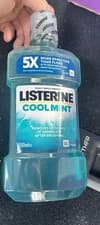 Image of Listerine Cool Mint Antiseptic Mouthwash. 500ml bottle ( 6 Pack )