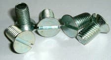 Image of 1/4 BSF x 1/2" Long Countersunk Slot Screw
