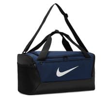 Image of Nike Mens Brasilia Training Duffel Bag 41L Navy White Black Gym DM3976 410