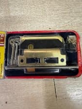 Image of Union 2295 2 Lever Mortice Sash Lock Brass Finish New In Box Never Used