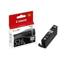 Image of 1 x Genuine Canon CLI-526BK Black Ink Cartridge - 9ml - 500 Pages 4540B001