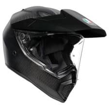 Image of AGV AX9 Dual Sport Motorcycle Helmet Adventure Motorbike Carbon Black ECE 22.06