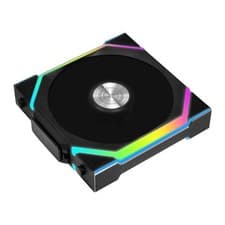 Image of 120mm Lian Li UNI FAN SL Wireless, Reverse Flow, Black ARGB, 7-Blade, 2000RPM, 6