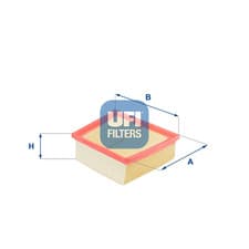 Image of UFI Air Filter - Ca10653 - 30.390.00