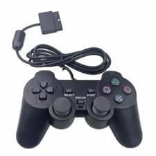 Image of Wired Game Controller for PlayStation PS2 Console Dual Vibration USB Joypad Pad