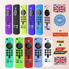 Image of Fire Stick TV Cover Case (3rd Gen) Alexa Remote 2021 Anti Slip Silicone 4k