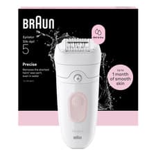 Image of Braun Silk·épil 5, Wet & Dry Epilator, Easy Hair Removal, 5-000, Flamingo Pink