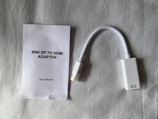 Image of mini dp to hdmi adapter