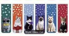 Image of Cat Lover Magnetic Bookmark Pack Of 6