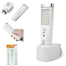 Image of New Rechargeable Sensor Light LED Emergency Detector Night Position Lamp Torch
