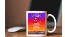Image of ROLLING STONES... TOUR MUG... GREAT MUSIC GIFT IDEA