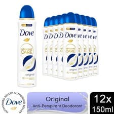 Image of Dove Anti-Perspirant Advanced Care 72H Deodorant for Women, 150ml