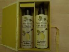 Image of NEW CRABTREE + EVELYN CITRON HONEY AND CORIANDER BATH AND SHOWER GEL AND BODY LO