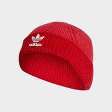 Image of New Beanie Adidas Knit cuff Hat Winter Juniors 8-13 Knitted Unisex Stunning