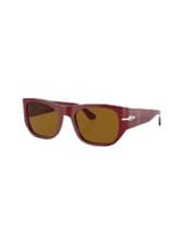 Image of Persol 3308-S Sunglasses Red Brown Lenses 51 - New