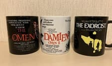 Image of THE EXORCIST / THE OMEN / AMITYVILLE HORROR FILM mugs 16 designs Custom NEW