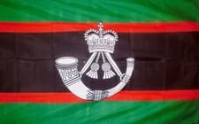 Image of THE RIFLES BRITISH ARMY 5 X 3 FEET FLAG polyester fabric INFANTRY MILITARY