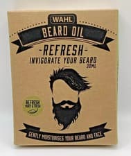 Image of Wahl Refresh Beard Oil for Men 30ml Minty & Fresh ZX893-800