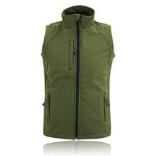 Image of Mens Softshell Bodywarmer Sleeveless Jacket Gilet Body Warmer Work Fleece Lined