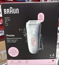 Image of 🌸New Sealed Braun Silk-epil 5 5-230 Wet & Dry Cordless Epilator with 9 extras🌸