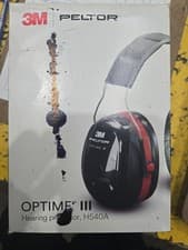 Image of 3M Peltor Optime III 3 headband ear defenders H540A-411-SV ear muffs 35db iii