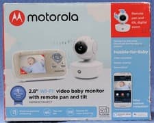 Image of Motorola MBP669 Connect 2.8" Baby Monitor Remote Pan And Tilt Digital Zoom